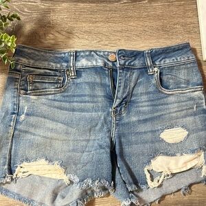 Size 10 American Eagle cut off jean shorts